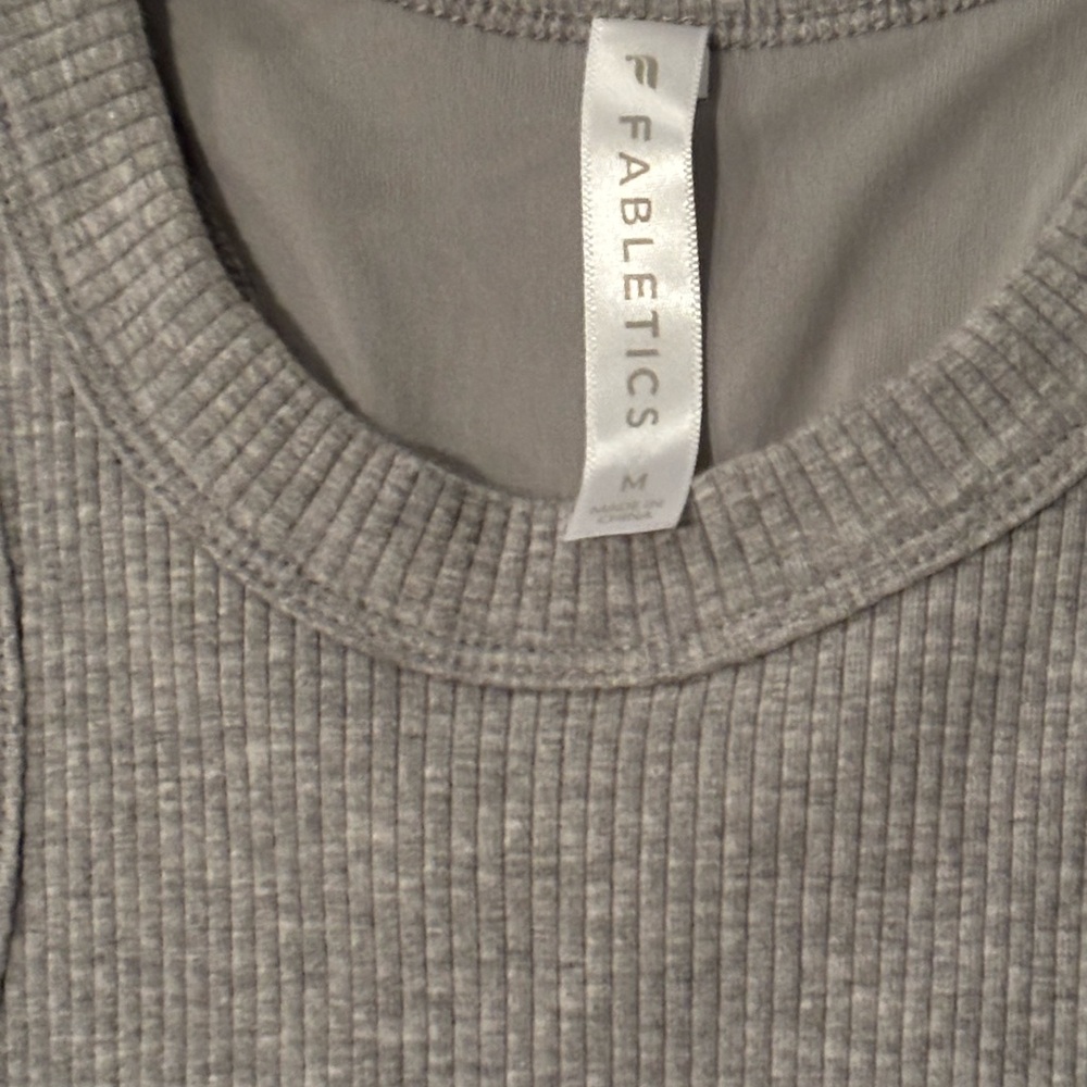 Fabletics High Neck Ribbed Tank M - Picture 6 of 7